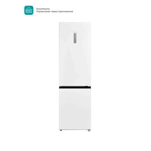 Холодильник Midea MDRB521MIE01OD, двухкамерный, класс А, 402 л, No Frost, белый