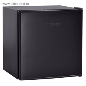 Холодильник NORDFROST NR 402 B, однокамерный, класс А+60 л, чёрный