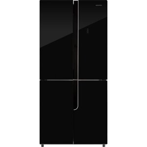 Холодильник NORDFROST RFQ 510 NFGB, многокамерный, класс А+470 л, No Frost, чёрный