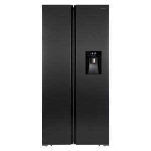 Холодильник NORDFROST RFS 484D NFXd, двухкамерный, класс А, 472 л, No Frost, чёрный