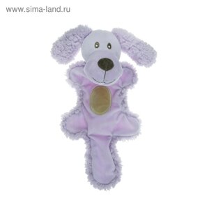 Игрушка AROMADOG "Собачка с хвостом" для собак, 25 см, сиреневая
