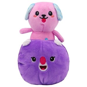 Игрушка мягкая Funky Toys «Собачка и фиолетовый коала»