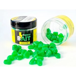 Искусственная насадка ENERGY BAIT «Кукуруза», плавающая, ароматизированная, 60 шт, цвет зелёный 91
