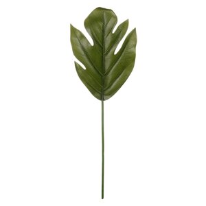 Искусственная ветка «Пальмовый лист», высота 56 cм, цвет зелёный
