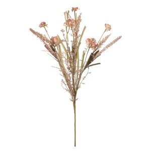Искусственный цветок «Герань луговая», высота 60 см, цвет бежевый