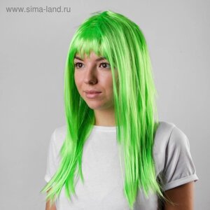 Карнавальный парик «Красотка», цвет зелёный