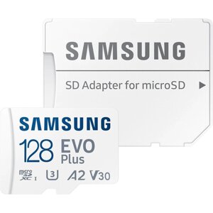 Карта памяти microsdxc samsung 128GB MB-MC128KA EVO PLUS + adapter