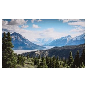 Картина на холсте "Долина гор" 60х100 см