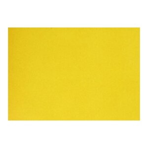 Картон цветной А4, 190 г/м2, немелованный, жёлтый, цена за 1 лист