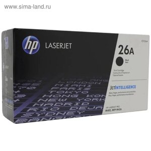 Картридж HP 26A CF226A для LJ Pro M402/M426 (3100k), черный