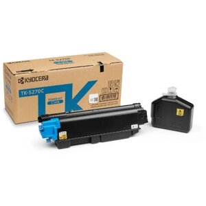 Картридж Kyocera TK-5270C 1T02TVCNL0 (M6230cidn/P6230cdn), для Kyocera (6000 стр. голубой 789367