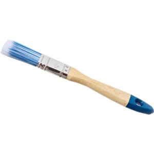 Кисть плоская ЗУБР 4-01007-020, искусственная щетина, деревянная ручка, 20мм