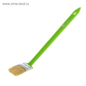 Кисть радиаторная "СИБРТЕХ", 36 мм, ручка пластик, натуральная щетина