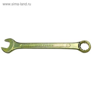 Ключ комбинированный "Сибртех" 14984, 22 мм, желтый цинк