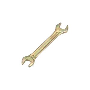 Ключ рожковый REXANT 12-5824-2, желтый цинк, 10х11 мм