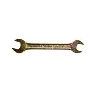 Ключ рожковый Сибртех 14305, желтый цинк, 12 х 13 мм