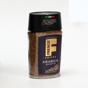 Кофе FRESCO Arabica Gusto, сублимированный, с добавлением молотого, 95г