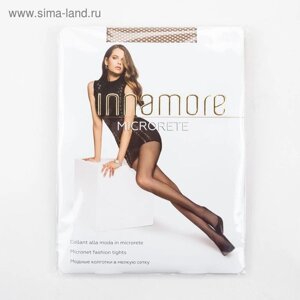 Колготки женские Innamore Microrete Collant, сетка, цвет daino (загар), размер 3