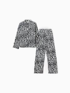 Комплект домашний женский (рубашка, брюки) KAFTAN «Муслин: leopard» размер 48-50