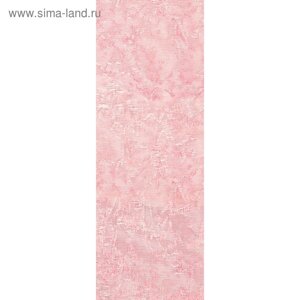 Комплект ламелей для вертикальных жалюзи «Фрост», 5 шт, 280 см, цвет розовый