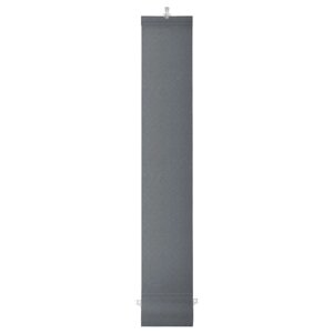 Комплект ламелей для вертикальных жалюзи «Плайн», 5 шт, 280 см, цвет графит