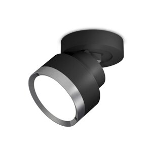 Комплект накладного поворотного светильника Ambrella light, Techno, XM8102006, цвет чёрный песок