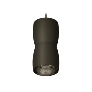 Комплект подвесного светильника с композитным хрусталём Ambrella light, Techno, XP1142032, GU5.3, цвет чёрный песок