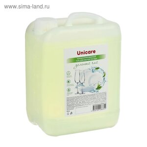 Концентрированный гель для мытья посуды «Зеленый чай» UNICARE, ПВХ, 5л