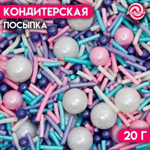 Кондитерская посыпка «Лавандовый десерт», 20 г