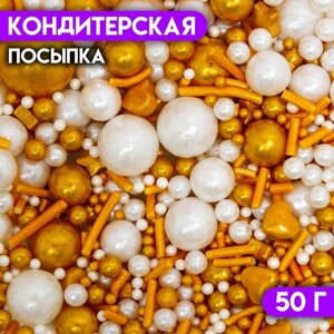 Кондитерская посыпка «Пьянящее шампанское», 50 г