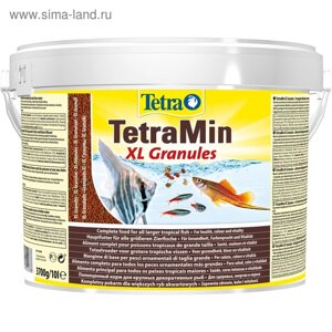 Корм TetraMin XL Granules для рыб, крупные гранулы, 10 л., 3,7 кг