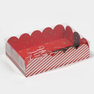 Коробка подарочная с PVC крышкой «Ретро», 20 30 8 см