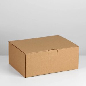 Коробка подарочная складная, упаковка, 30 х 23 х 12 см