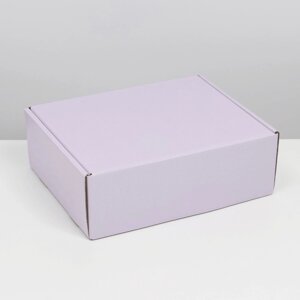 Коробка подарочная складная, упаковка, «Лавандовая», 27 х 21 х 9 см