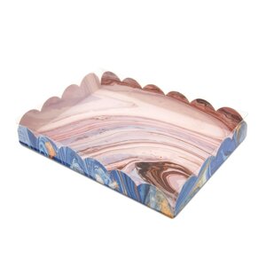 Коробочка для печенья, "Каменное искуство", 22 х 15 х 3 см