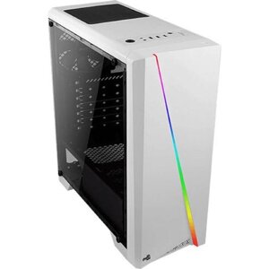 Корпус Aerocool Cylon, без БП, ATX, Midi-Tower, белый