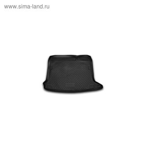 Коврик в багажник RENAULT Sandero/Sandero Stepway, 2014-2016, хб., 1 шт. (полиуретан)