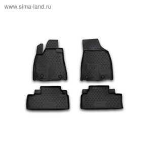 Коврики в салон LEXUS RX 350, 2012-2016, 4 шт. (полиуретан)