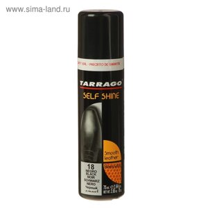 Крем-блеск для обуви Tarrago Self Shine 018, цвет чёрный, 75 мл