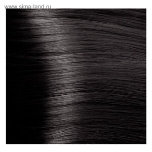 Крем-краска для волос Kapous с гиалуроновой кислотой, 5.18 Светлый коричневый лакричный, 100 мл
