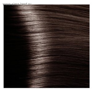 Крем-краска для волос Kapous с гиалуроновой кислотой, 5.81 Светлый коричневый, шоколадно-пепельный, 100 мл