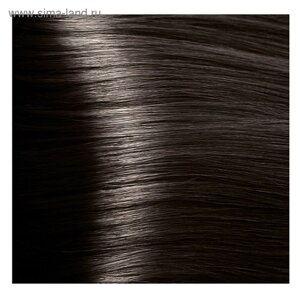 Крем-краска для волос Kapous с гиалуроновой кислотой, 6.12 Тёмный блондин, табачный, 100 мл