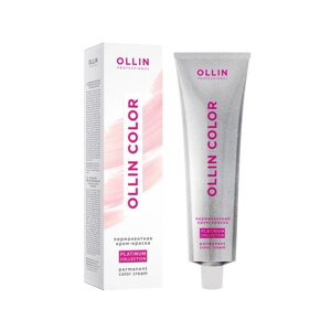 Крем-краска для волос перманентная Ollin Professional Color Platinum Collection, тон 8/12, 100 мл