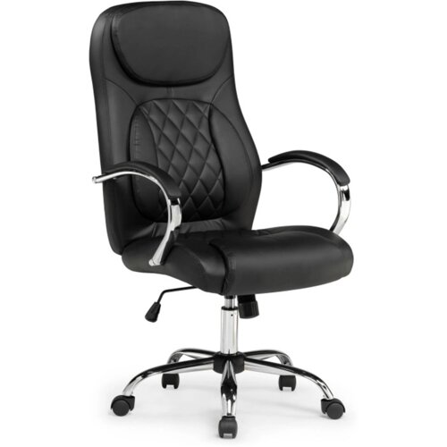 Кресло для руководителя Tron черный хром 61x70x111 см
