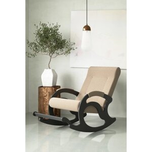 Кресло-качалка «Тироль», 1320 640 900 мм, ткань, цвет песок