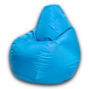 Кресло-мешок «Груша» Позитив, размер L, диаметр 80 см, высота 100 см, оксфорд, цвет голубой