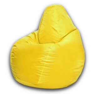 Кресло-мешок «Груша» Позитив, размер XL, диаметр 95 см, высота 125 см, оксфорд, цвет жёлтый