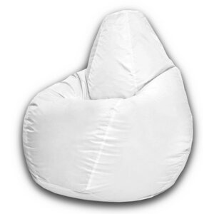 Кресло-мешок «Груша» Позитив, размер XXXL, диаметр 110 см, высота 145 см, оксфорд, цвет белый