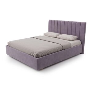 Кровать «Алькасар» без ПМ, 150200 см, премиум велюр, цвет бутоны вишни