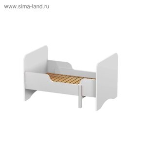 Кровать детская раздвижная Polini kids Fun 3200 (130 80 см; 165 80 см; 20080 см), белый